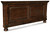 Porter - Queen Panel Footboard - Rustic Brown