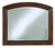 Porter - Bedroom Mirror - Rustic Brown