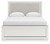 Zuraleus - Queen Upholstered Panel Bed - White