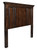 Porter - Queen Panel Headboard - Rustic Brown