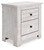 Makidern - Two Drawer Night Stand - Whitewash