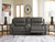5Z - Pittson - 3-Piece Power Reclining Sectional Loveseat With Storage Console - Anchor