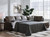 Castille Way - 2-Piece Sleeper Sectional With RAF Corner Chaise - Fossil