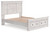 Makidern - Queen Panel Storage Bed With Storage Footboard - Whitewash