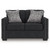 Jasmine Peaks - 4 Pc. - Sofa, Loveseat, Chair, Ottoman - Coal