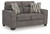 Olten - 2 Pc. - Sofa, Loveseat - Graphite