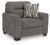 Olten - 4 Pc. - Sofa, Loveseat, Chair And A Half, Ottoman - Graphite