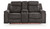 Brysonview - 2 Pc. - Reclining Sofa, Reclining Loveseat With Console - Charcoal