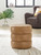 Ummi - Swivel Accent Ottoman - Caramel