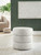 Ummi - Swivel Accent Ottoman - Bone
