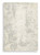 Raif - 5' x 7' Rug - Gray / White / Cream
