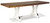 Valebeck - Rectangular Dining Room Table - White / Brown