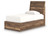 Chirason - Twin Panel Bed - Brown