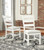Valebeck - Dining UPH Side Chair (Set of 2) - Beige / White