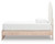 Arloster - Twin Upholstered Panel Bed - Tan / White