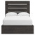 Hollivern - Full Panel Storage Bed - Dark Gray