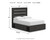 Hollivern - Full Panel Bed With Storage - Dark Gray