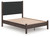 Pamytta - Full Upholstered Panel Platform Bed - Brown