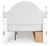 Kozlani - Full Upholstered Panel Storage Bed - White