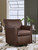 Braydunn - Swivel Glider Accent Chair - Espresso Brown