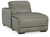 Correze - LAF PWR Reclining Back Chaise - Gray