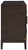 Burkhaus - Dining Room Server - Dark Brown