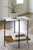 Braxmore - Accent Table - White / Light Brown