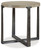 Dalenville - Round End Table - Gray
