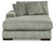 Lindyn - LAF Corner Chaise - Fog