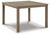 Aria Plains - Square Dining Table W/Umb Opt - Brown