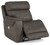 Hoopster - Laf Zero Wall Power Recliner - Gunmetal