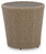 Danson - Round End Table - Beige