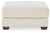 Lerenza - Oversized Accent Ottoman - Birch