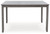 Caitbrook - Rect Drm Counter Table Set (Set of 7) - Gray