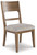 Cabalynn - Dining Uph Side Chair (Set of 2) - Oatmeal / Light Brown