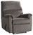 Nerviano Gray Zero Wall Recliner