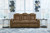 Wolfridge - Power Reclining Sofa With Adj Headrest - Brindle