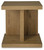 Brinstead - Chair Side End Table - Light Brown