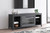 Cayberry - TV Stand With Fireplace - Black