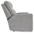 Biscoe - Power Recliner /Adj Headrest - Pewter