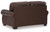 Colleton - Loveseat - Dark Brown