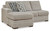 Calnita - Laf Sofa Chaise - Sisal