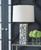 Macaria - Marble Table Lamp - White / Black