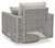 Seton Creek - Swivel Lounge With Cushion - Gray