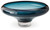Vallborough - Bowl - Teal Blue