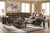 Nantahala Coffee Zero Wall Recliners 6 Pc Sectional
