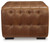 Temmpton - Oversized Accent Ottoman - Chocolate