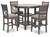 Wrenning - Drm Counter Table Set (Set of 5) - Gray