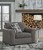 Gardiner - 2 Pc. - Chair And A Half, Ottoman - Pewter