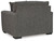 Gardiner - 2 Pc. - Chair And A Half, Ottoman - Pewter